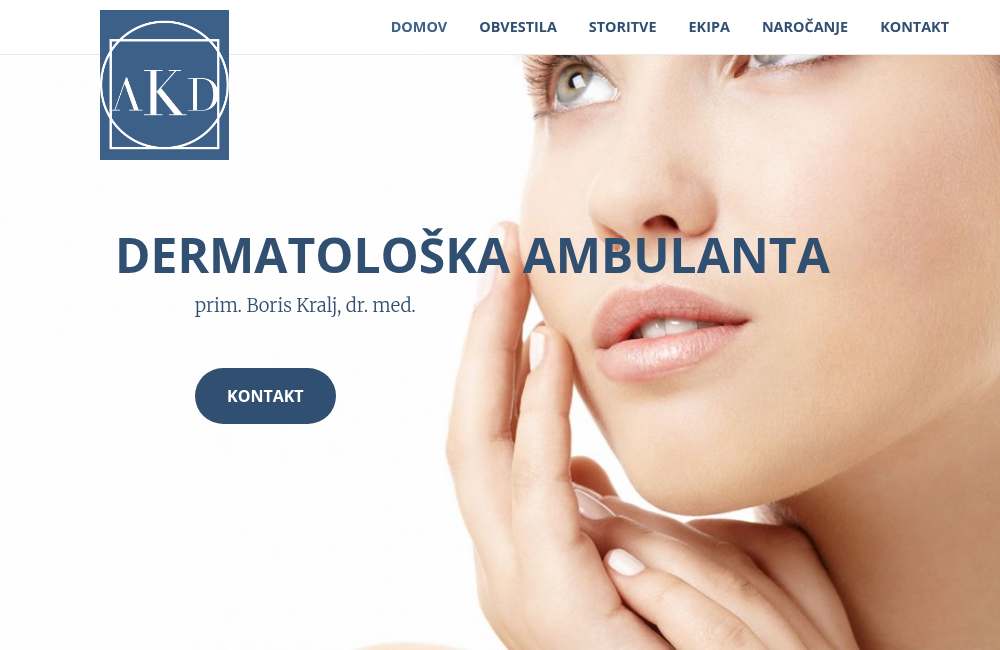 akd.si &mdash; dermatology clinic