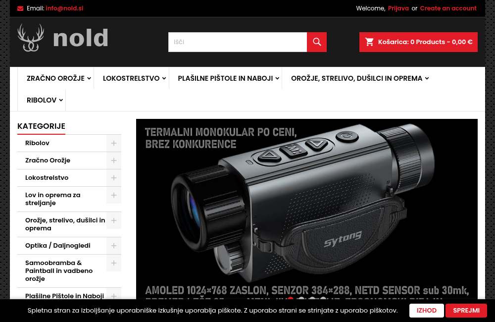 nold.si &mdash; online store